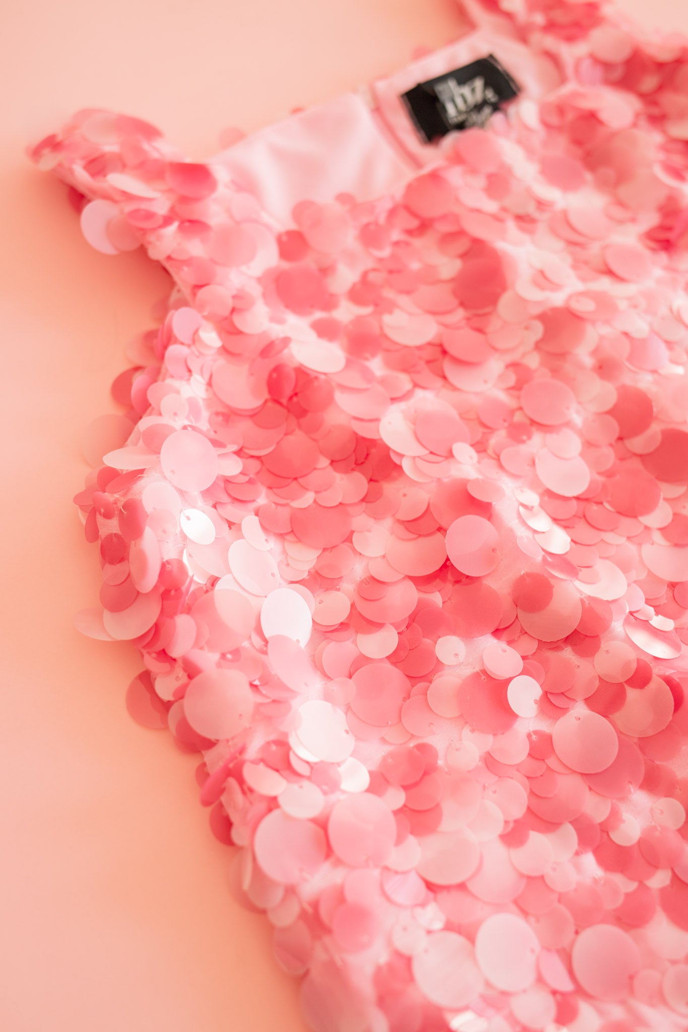 Large Sequin Tank | Pink