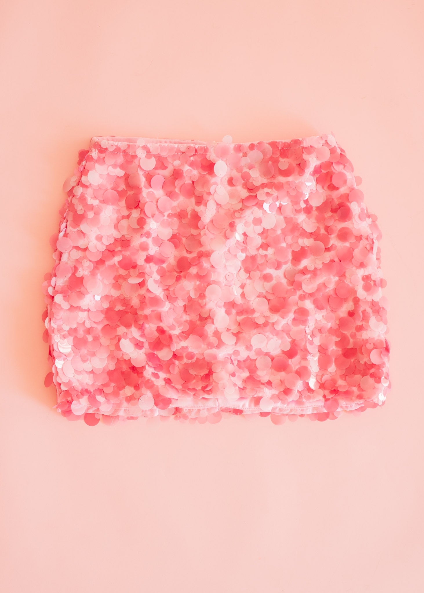 Large Sequin Skirt | Pink