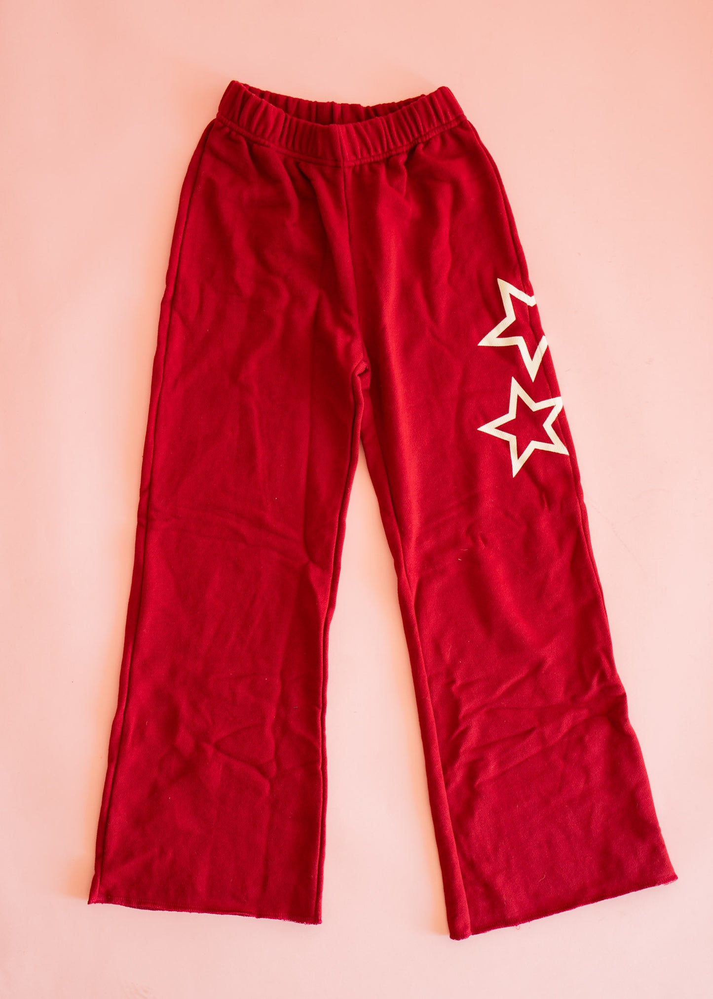 Wide Leg Pant | Maroon