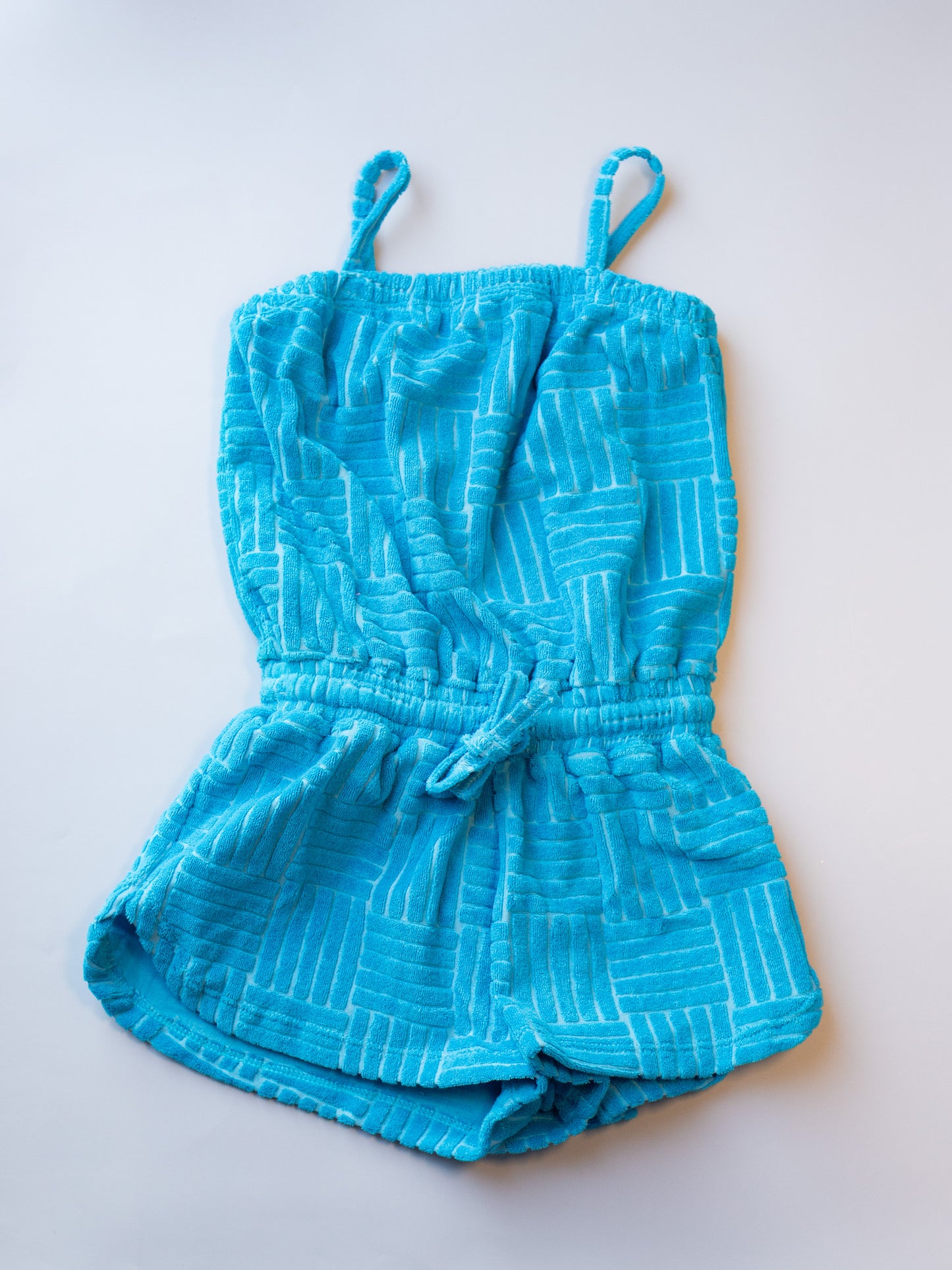 Terry Romper| Turquoise