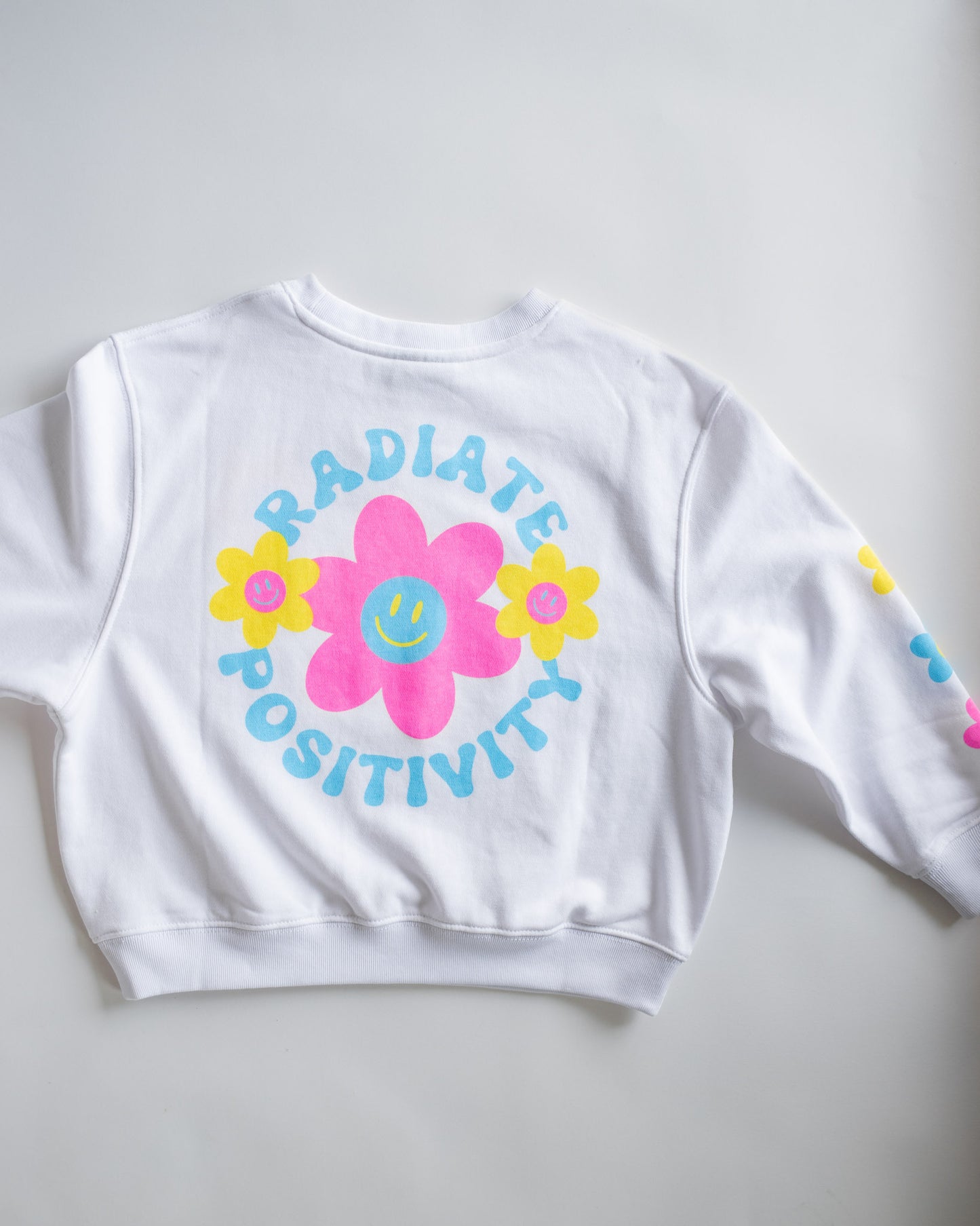 XOXO by Magpies Radiate Positivity Sweatshirt | White