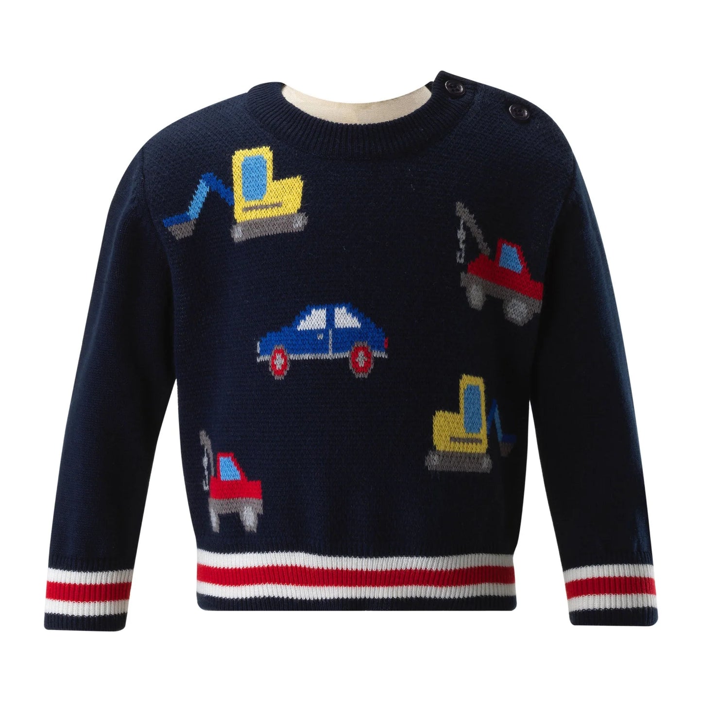 Motor Intarsia Sweater