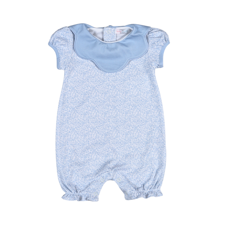 Scallop Collar Romper | Ivy Floral