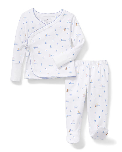 Baby Pima Wrap Set | Letters & Lullabies