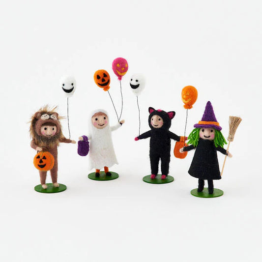 Wool Trick or Treaters