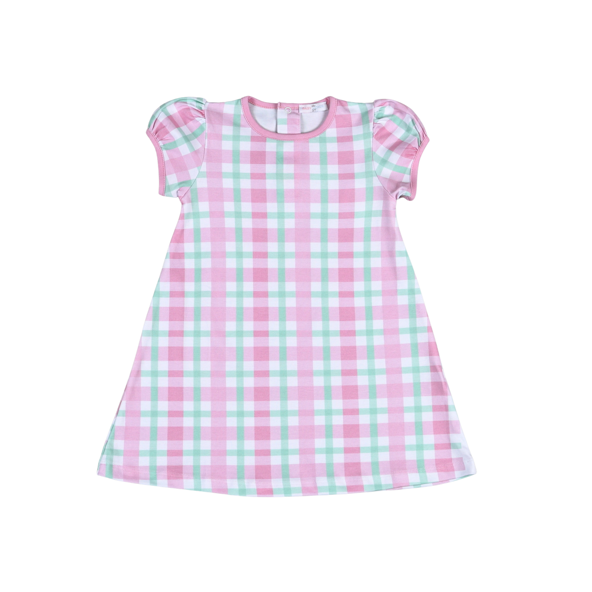 Short Sleeve Dress | Jane Plaid