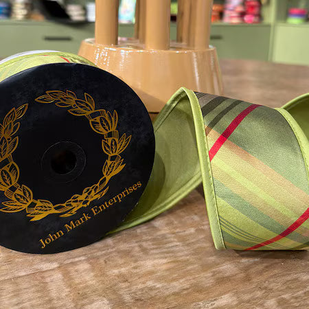 Tafetta Plaid Green | 2.5 x 10yd