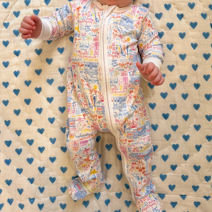 Nashville Zip Baby Onesie