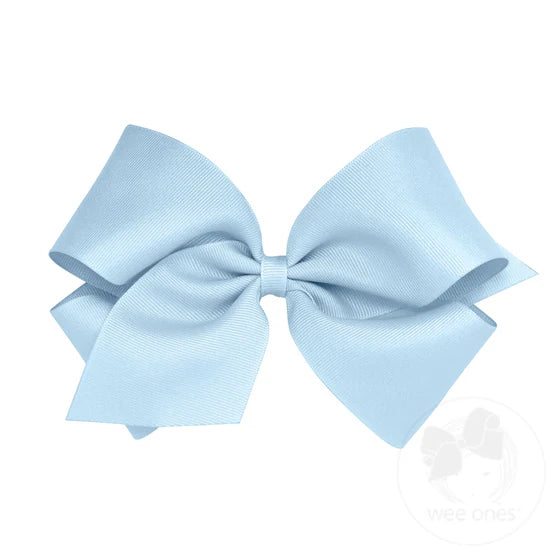 King Classic Grosgrain Bow | Millennium Blue