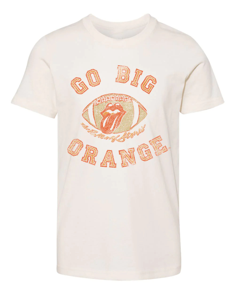 Go Big Orange Rolling Stones Tee | Children's