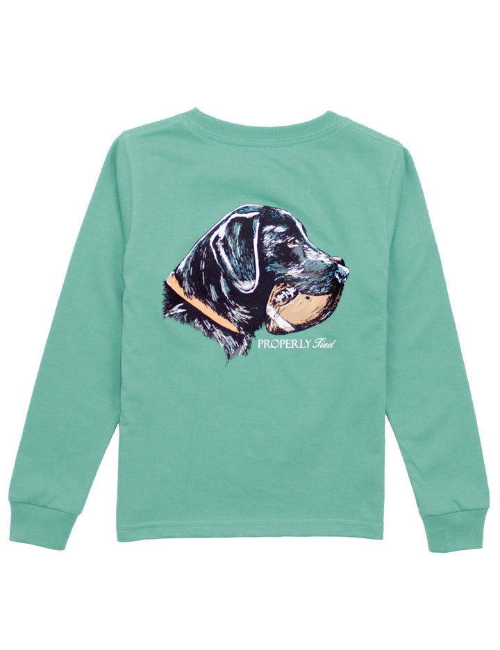 Boys Good Catch Long Sleeve | Ivy