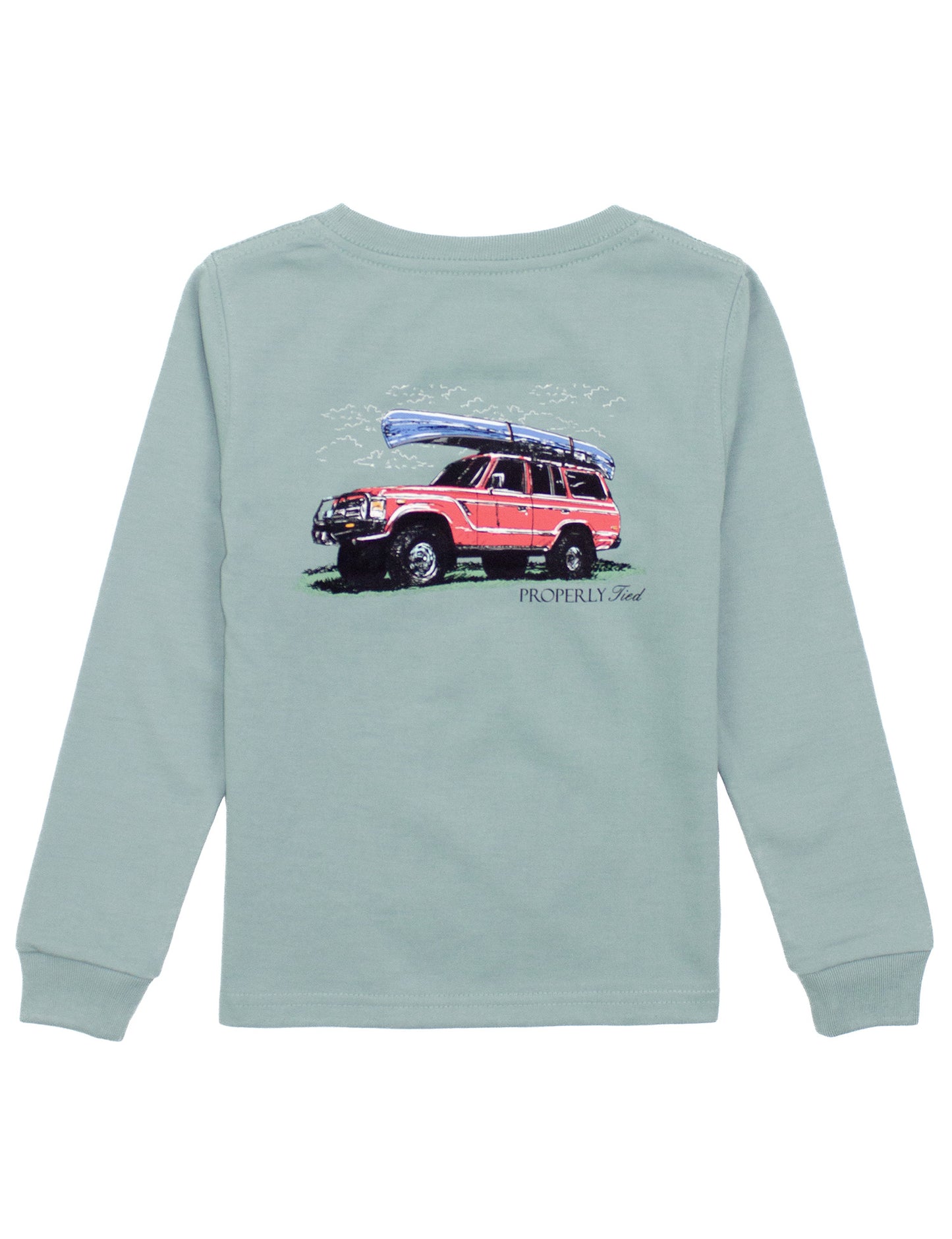 Boys Explorer Long Sleeve | Fog
