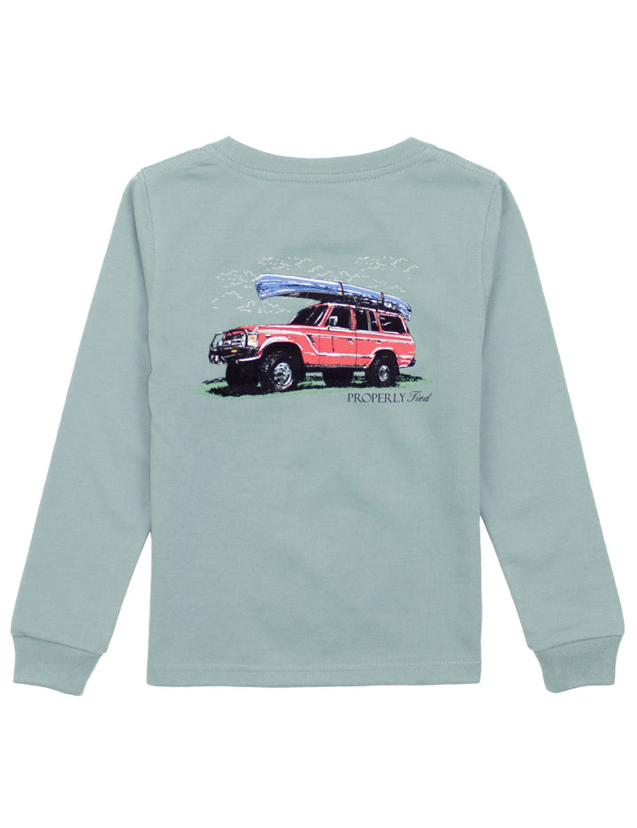 Boys Explorer Long Sleeve | Fog