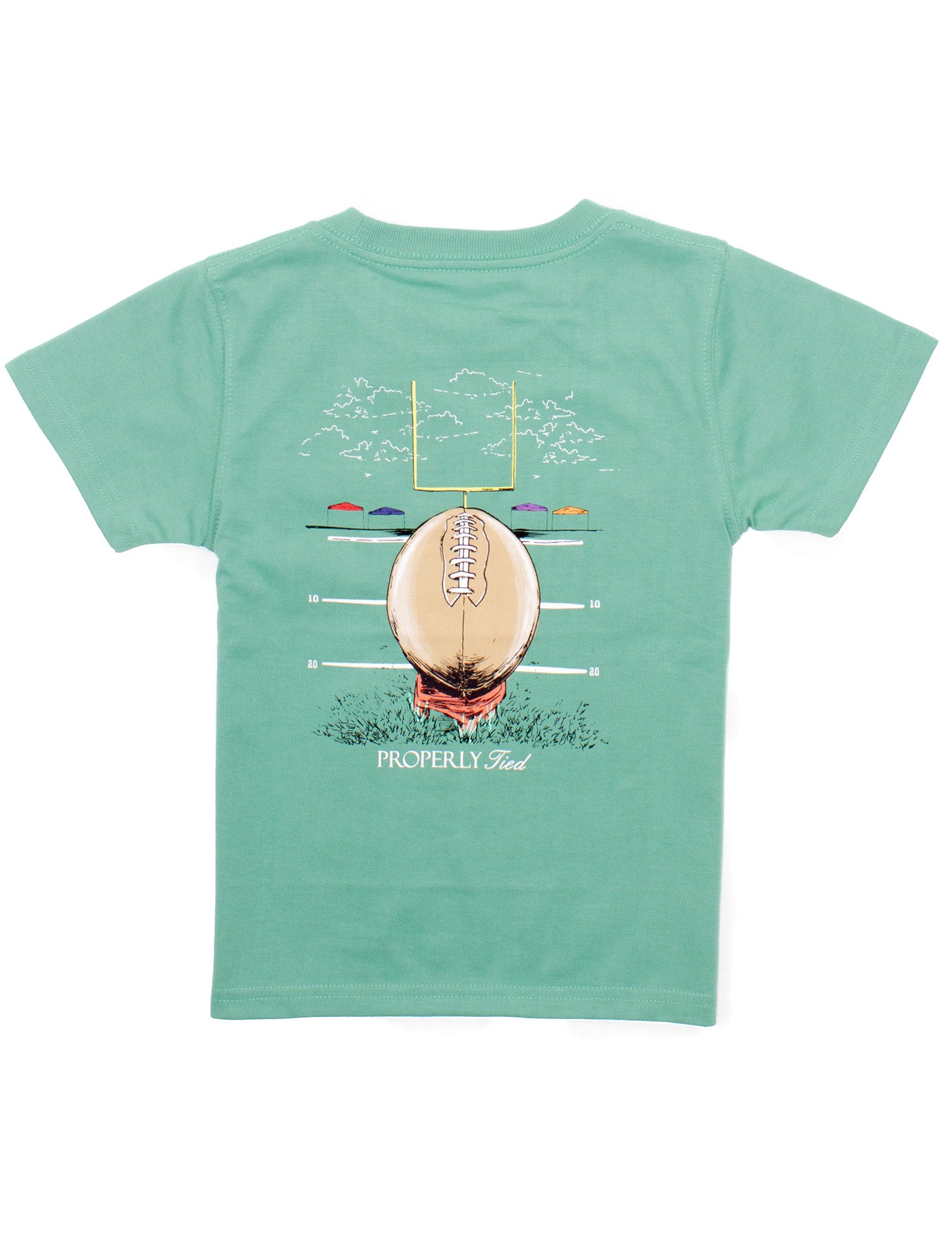 Boys Field Goal Short Sleeve Tee | Ivy
