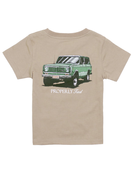 Boys Joyride Short Sleeve Tee | Sand