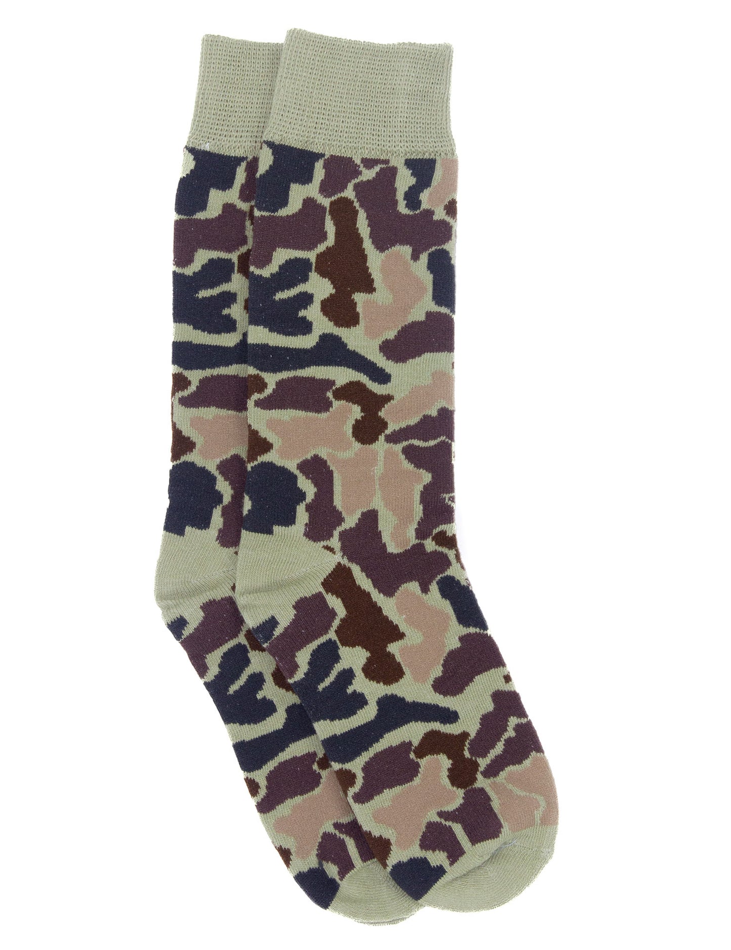 Boys Lucky Duck Sock | Vintage Camo