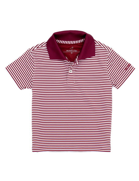 Boys Dallas Polo | Maroon