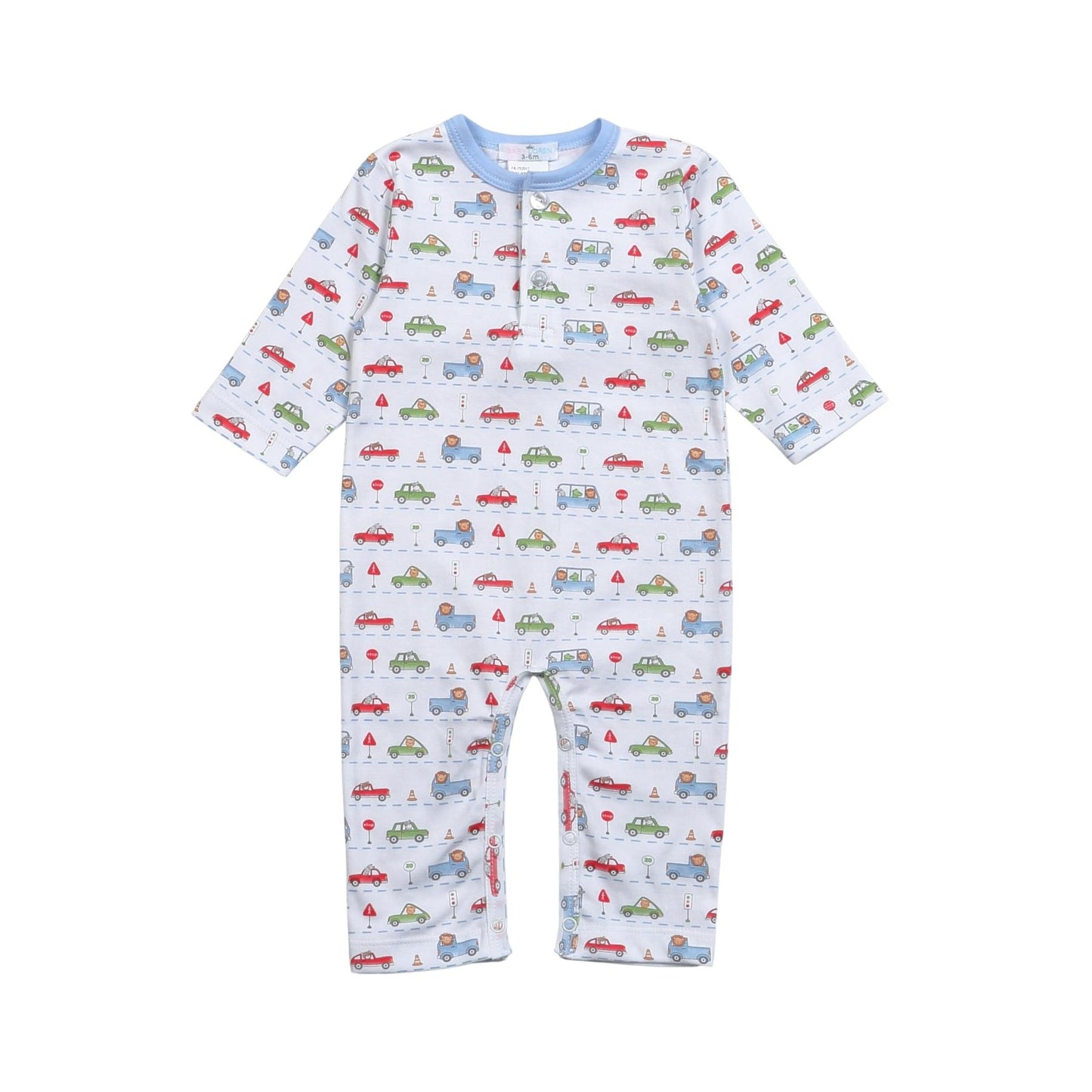 Little Drivers Pima Romper