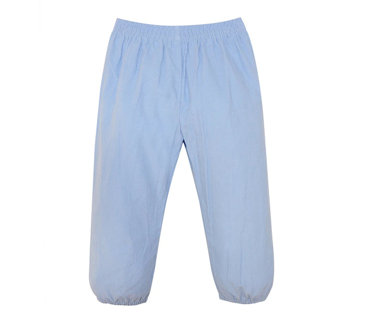 Logan Elastic Pant | Baby Blue Cord