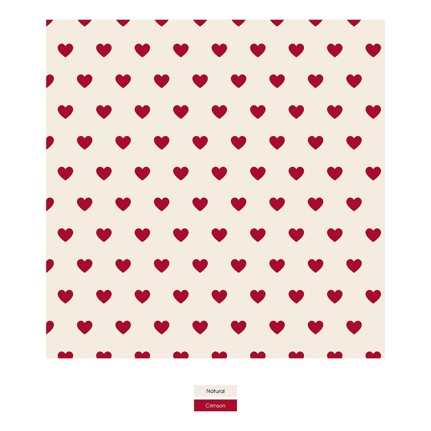 Print Long Sleeve Pajama Set | Natural Hearts