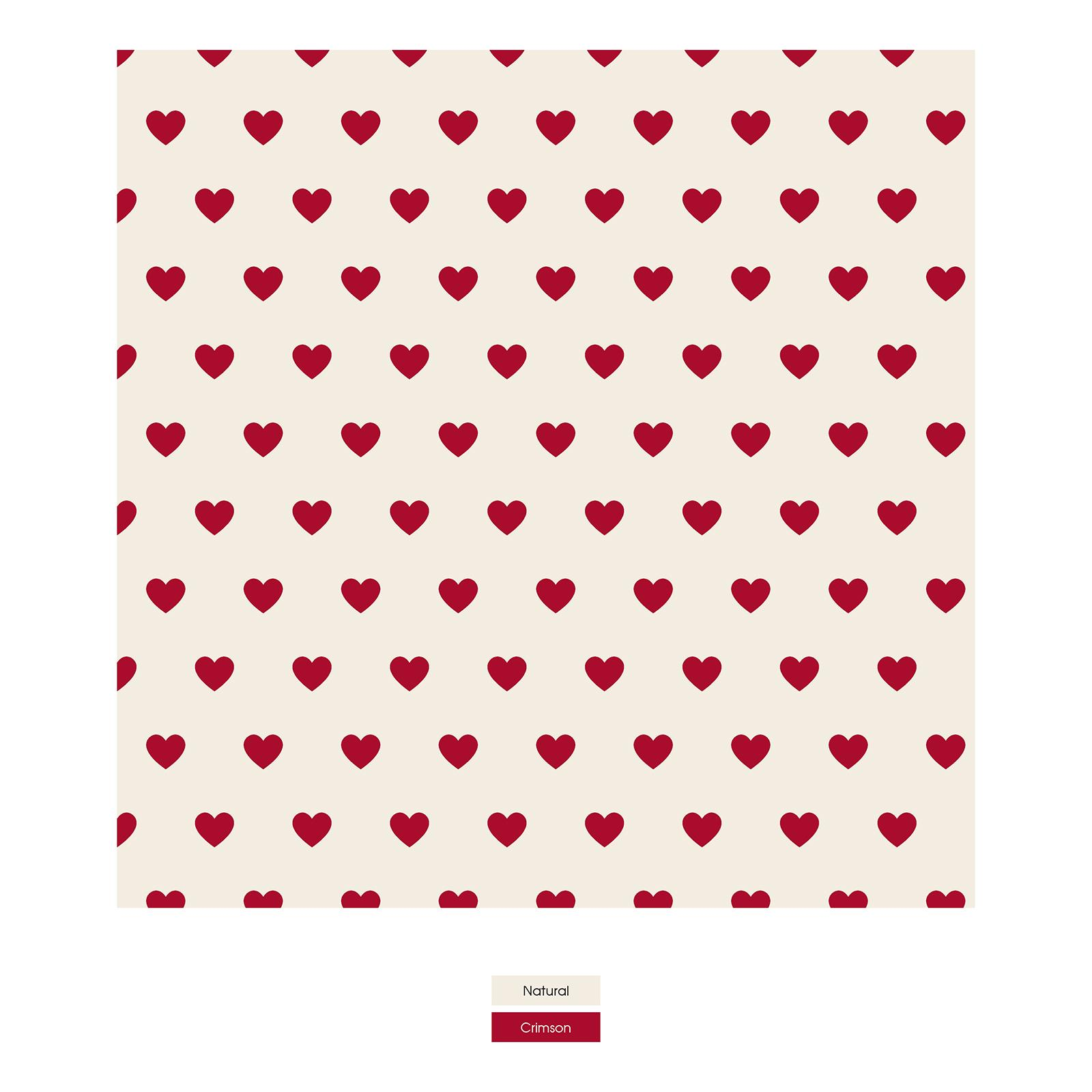 Print Long Sleeve Pajama Set | Natural Hearts