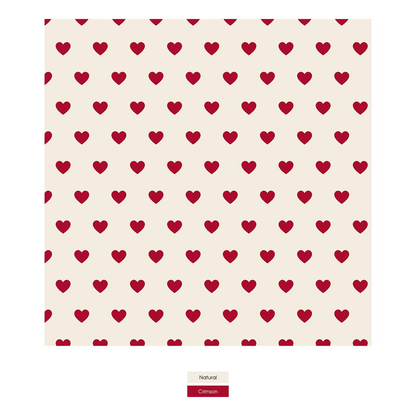 Print Long Sleeve Pajama Set | Natural Hearts