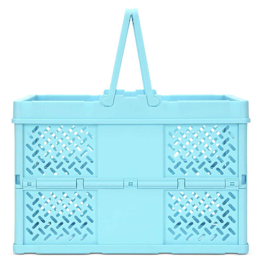 Large Foldable Storage Crate | Blue