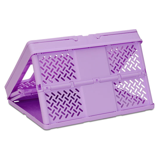 Lavender Foldable Storage Crate | Large