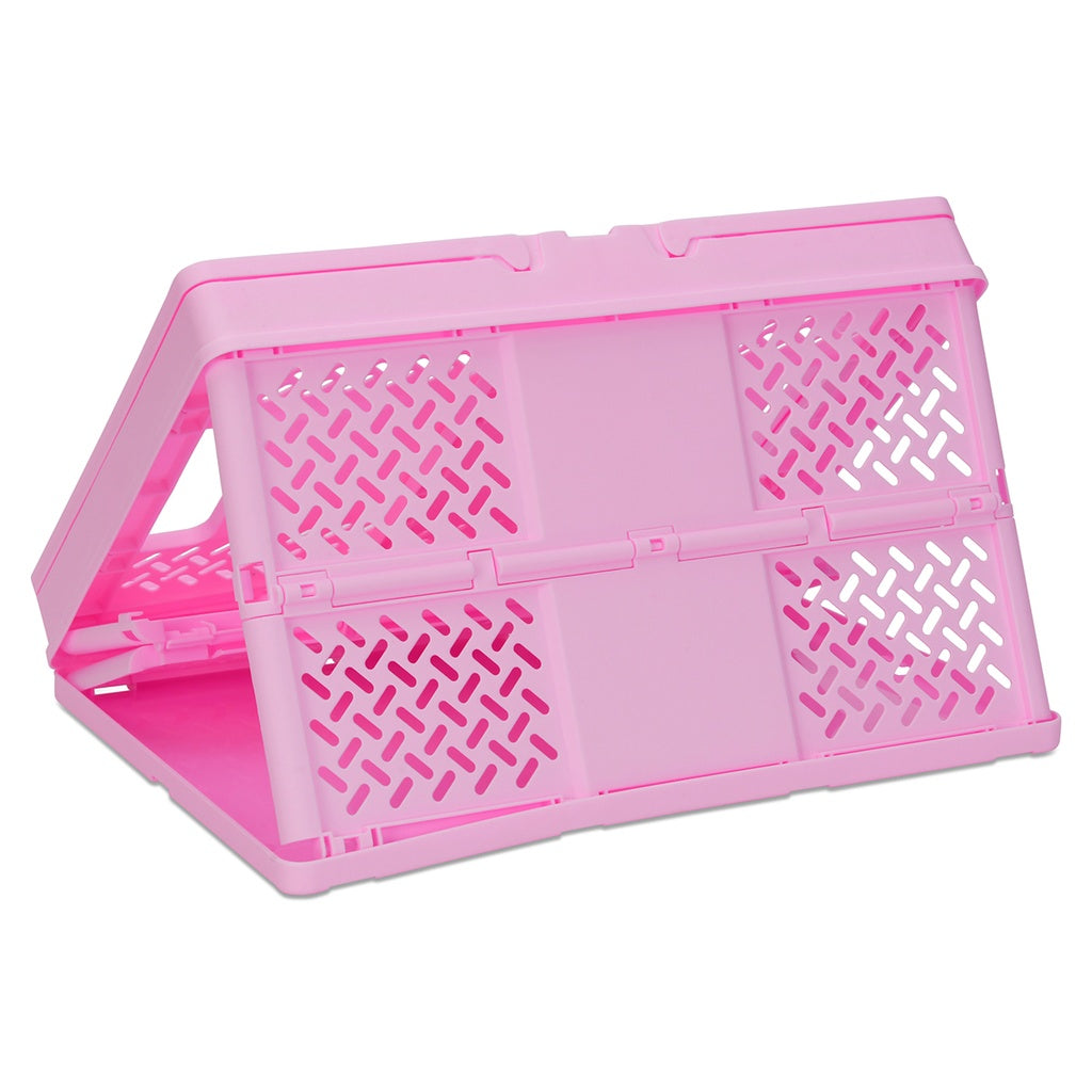 Large Foldable Storage Crate | Pink