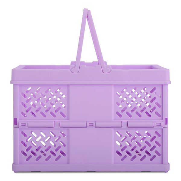 Foldable Storage Crate | Small Lavender