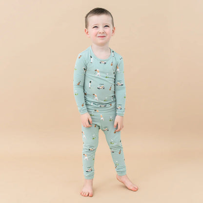 Kyte Baby Toddler Pajama Set | Golf