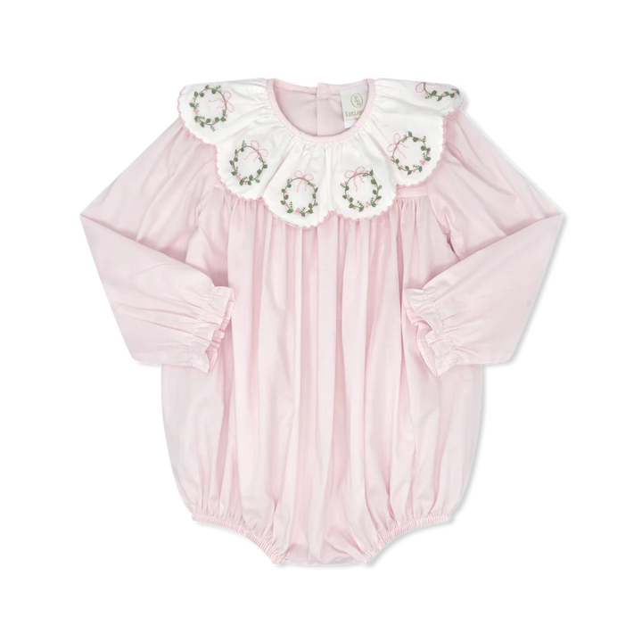Chloe Bubble | Blessings Pink Batiste, Wreaths