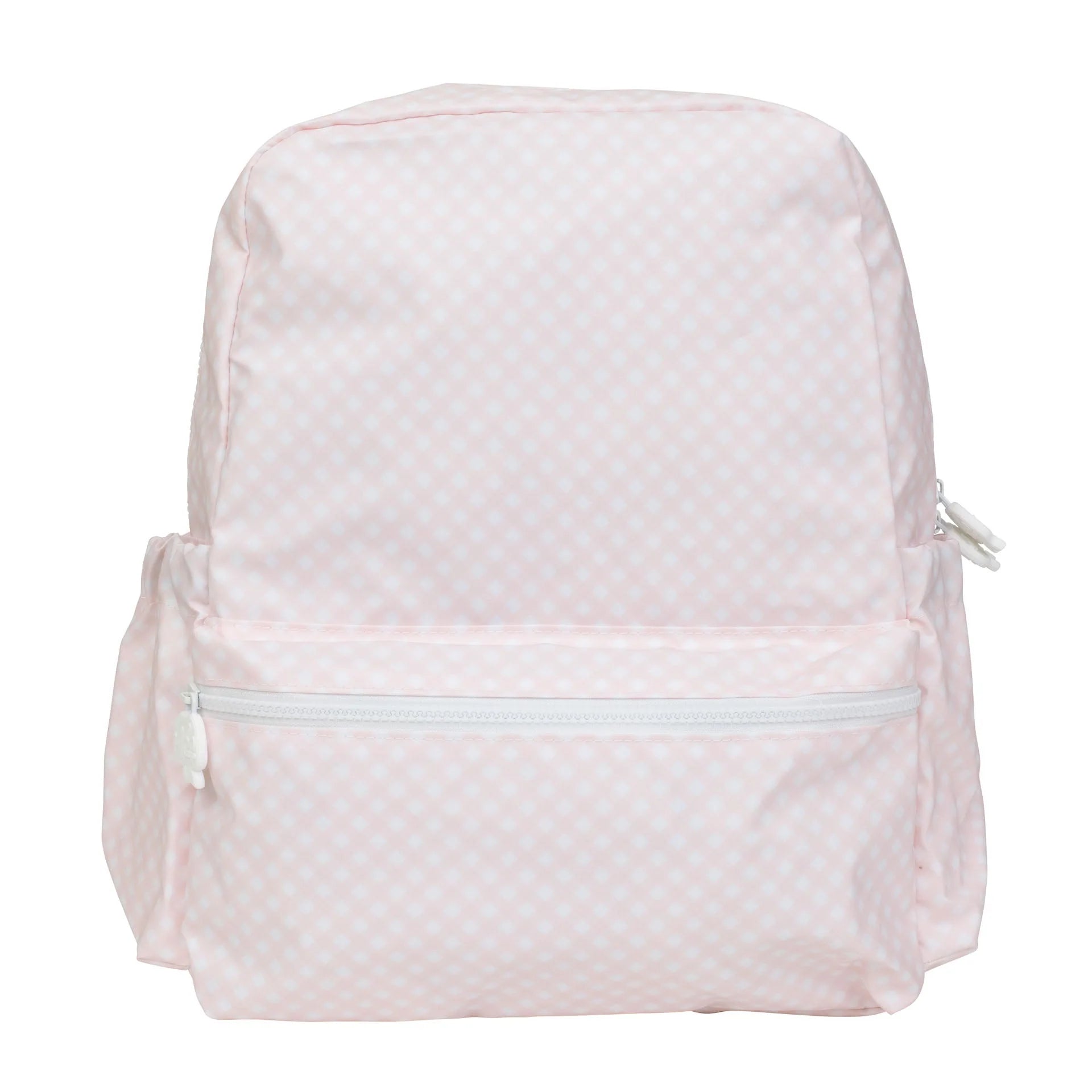 The Large Backpack | Pink Gingham