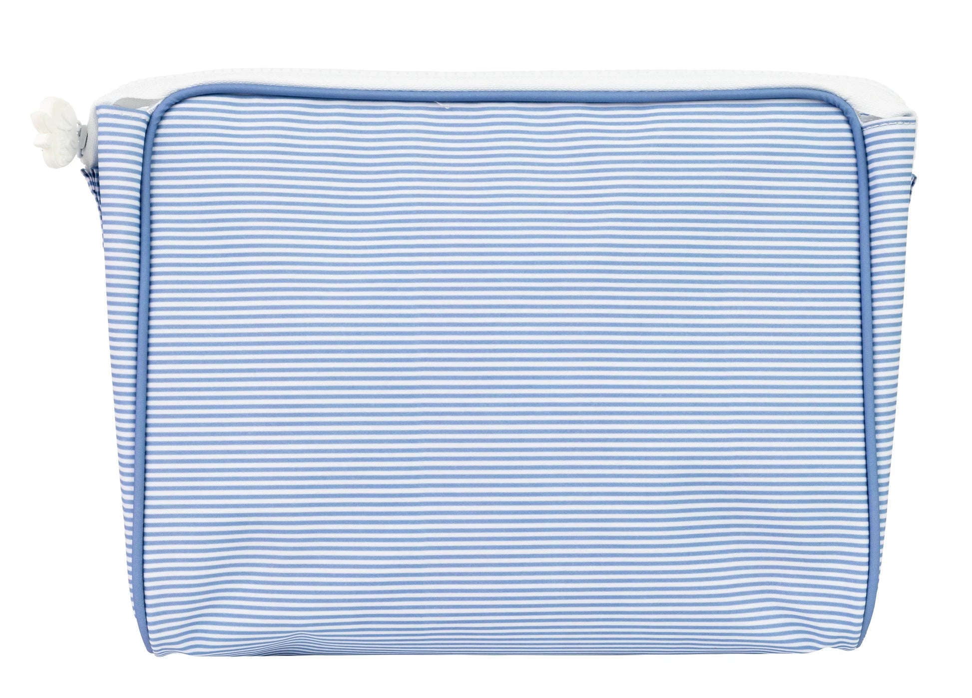 The Small Go Bag | Navy Mini Stripe