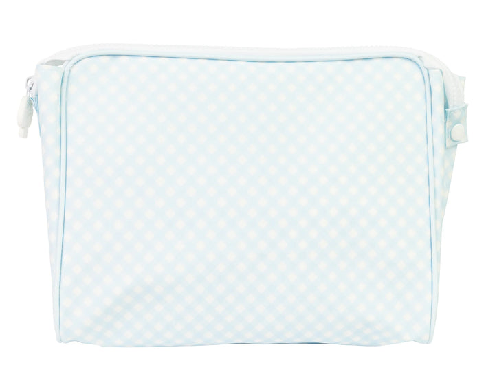 The Small Go Bag | Blue Gingham