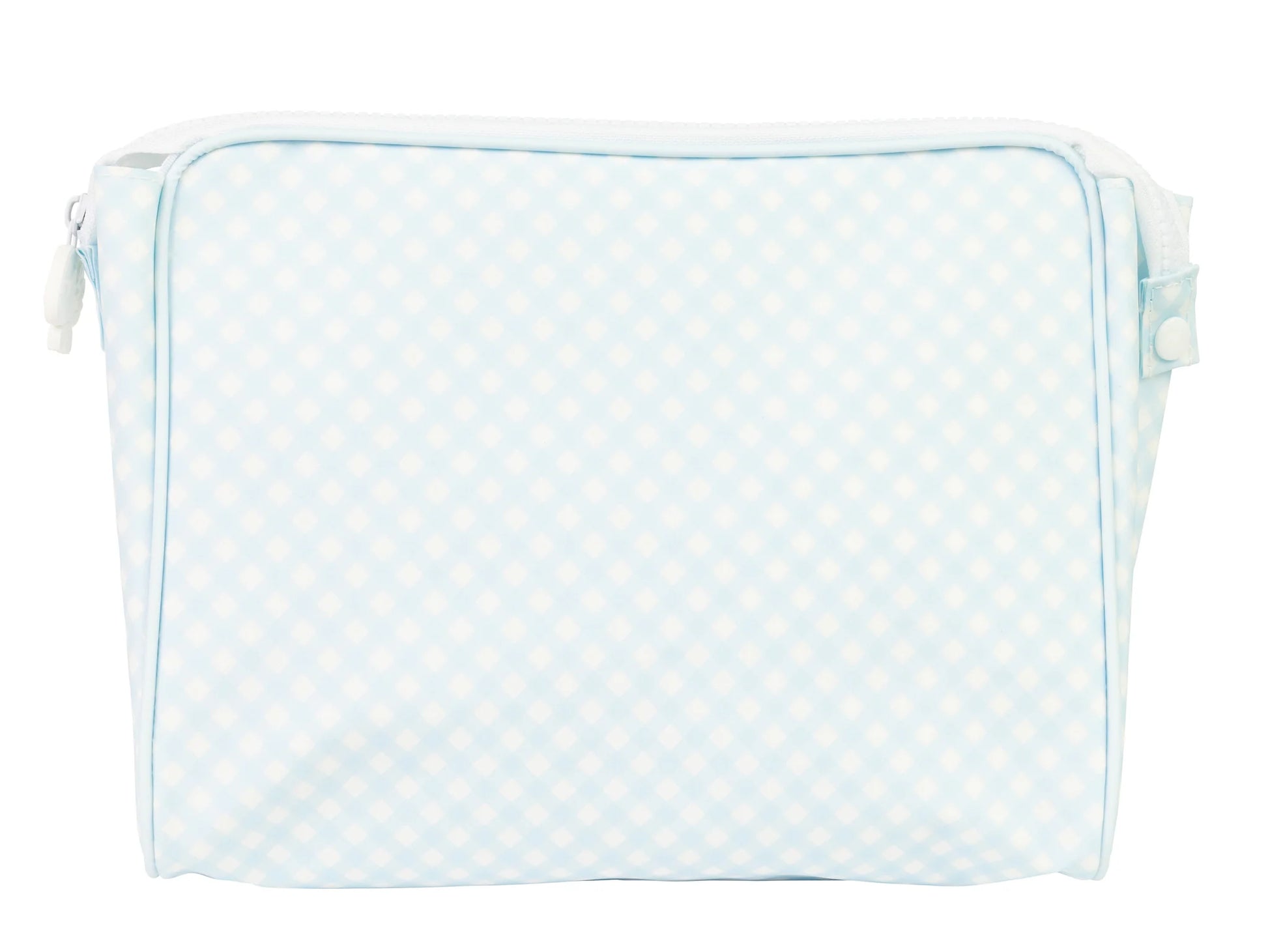 The Large Go Bag | Blue Gingham