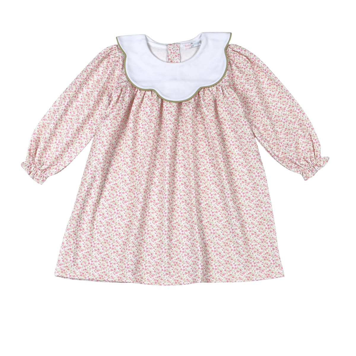 Melody Pima Scallop Collar Dress