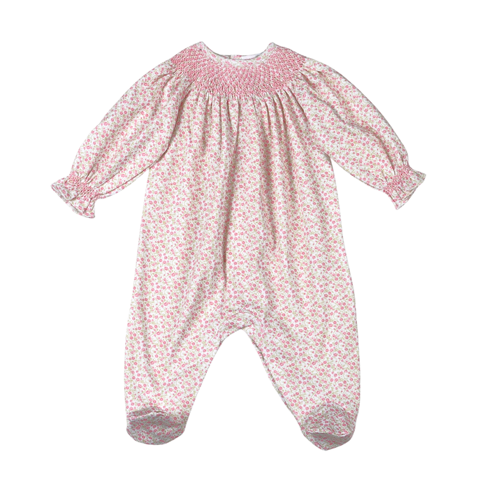 Melody Hand Smock Bishop Footie