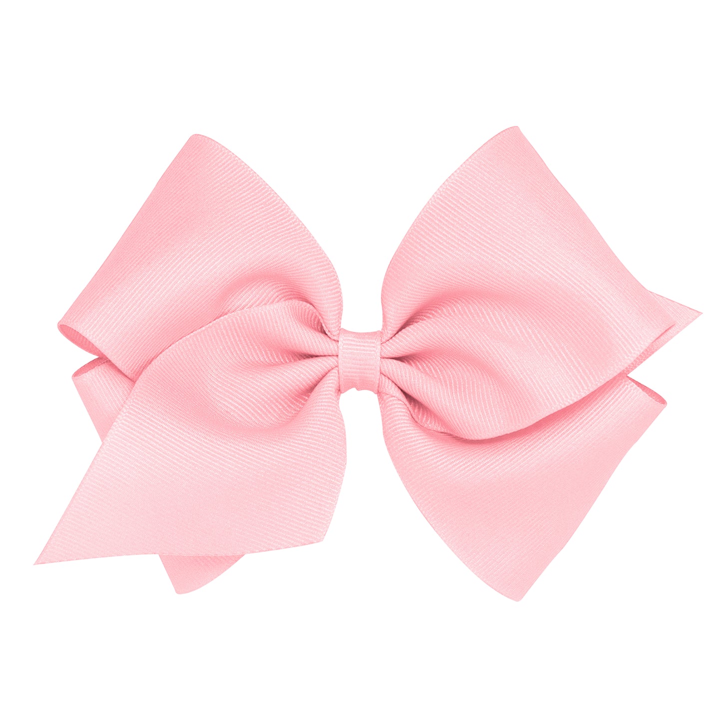 Mini King Classic Grosgrain Hair Bow | Light Pink