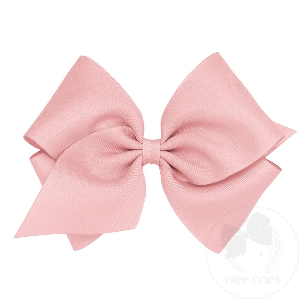 Mini King Classic Grosgrain Hair Bow | Sweet Nectar