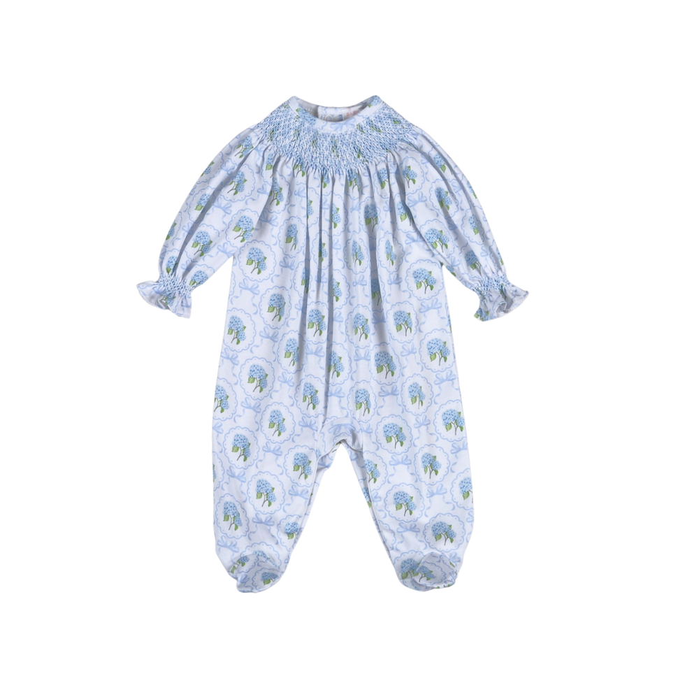 Smocked Bishop Footie | Molly Floral