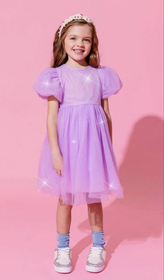 Magic Lavender Crystal Dress