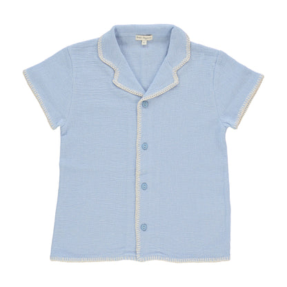 Mateo Shirt | Mediterranean Sky