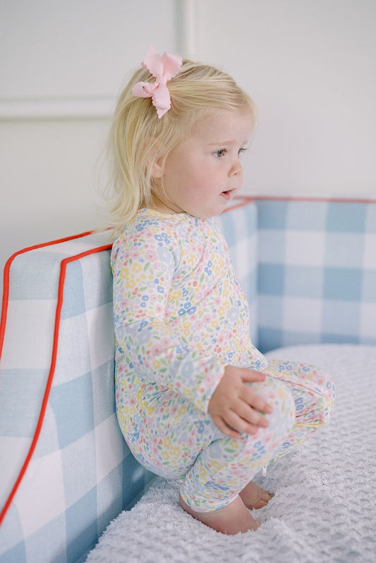 Sleep Romper | Multi Colored Flower
