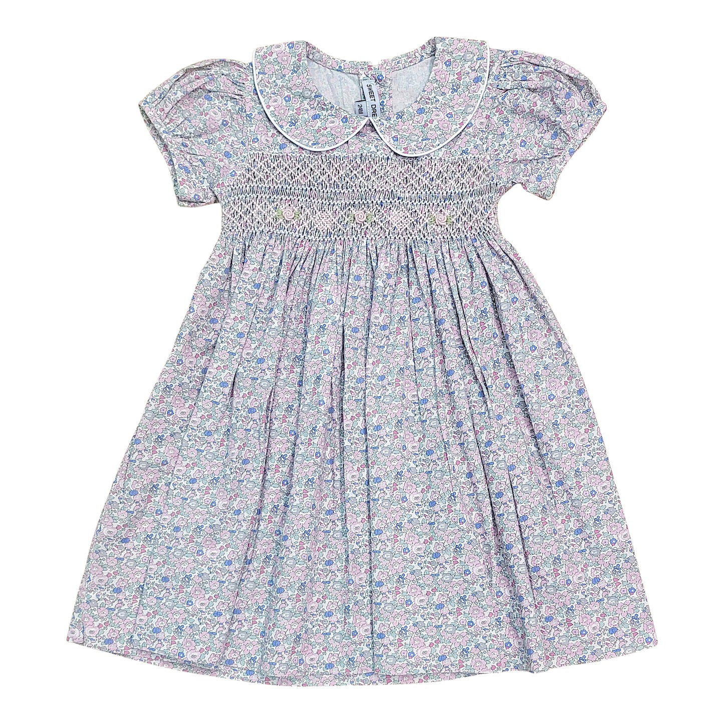 Lily Floral Smocked Dress
