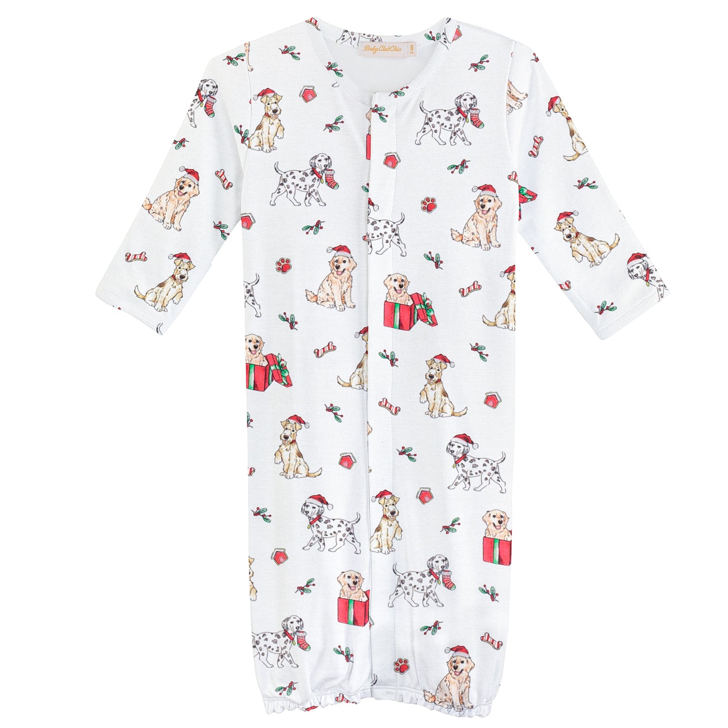 Holy Doggy Xmas Printed Converter Gown