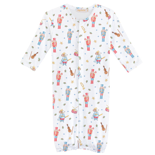 Blue Nutcracker Printed Converter Gown