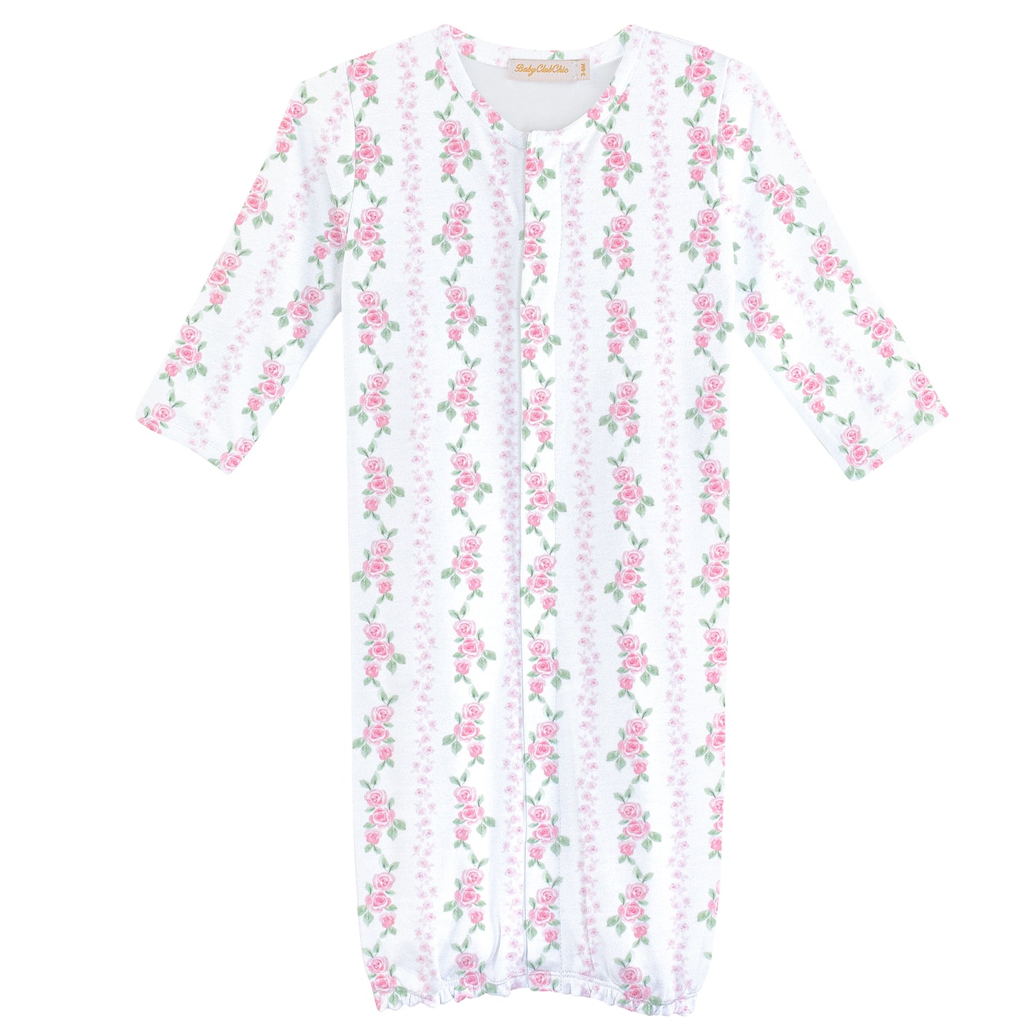 Printed Converter Gown | Soft Roses