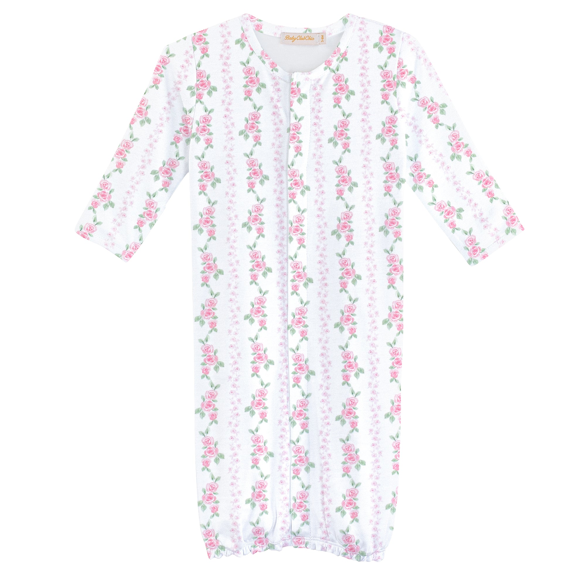 Printed Converter Gown | Soft Roses