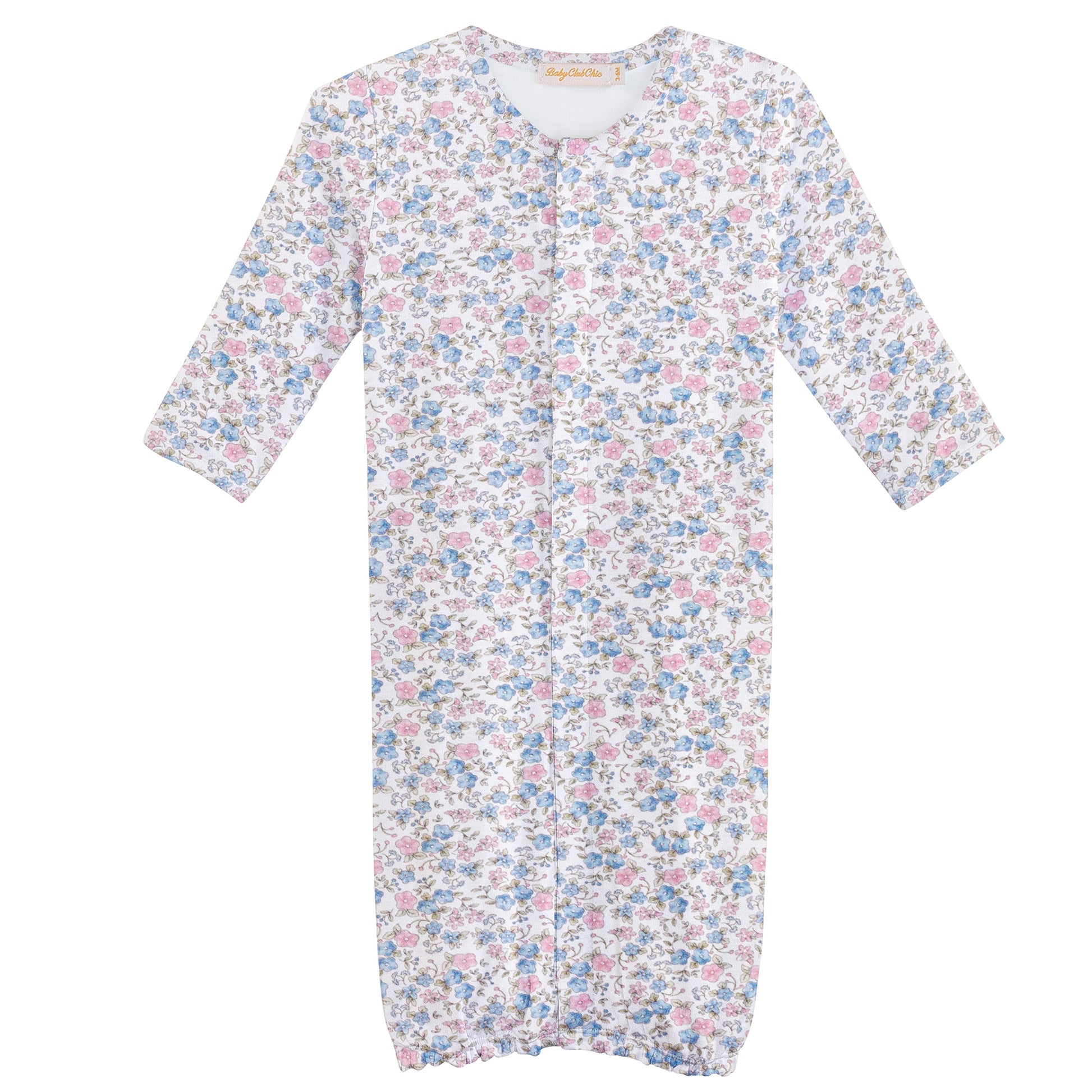 Printed Converter Gown | Tiny Soft Floral